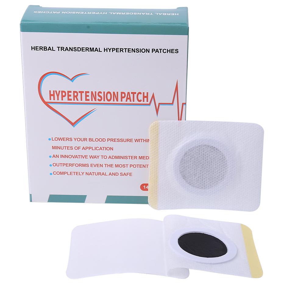

14pcs/Box Chinese Herbal Hypertension Patch Blood Pressure Reduce Plaster, 501 Original