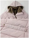 Women's Outdoor Hiking Windproof Parka Faux Fur Lined Coat
