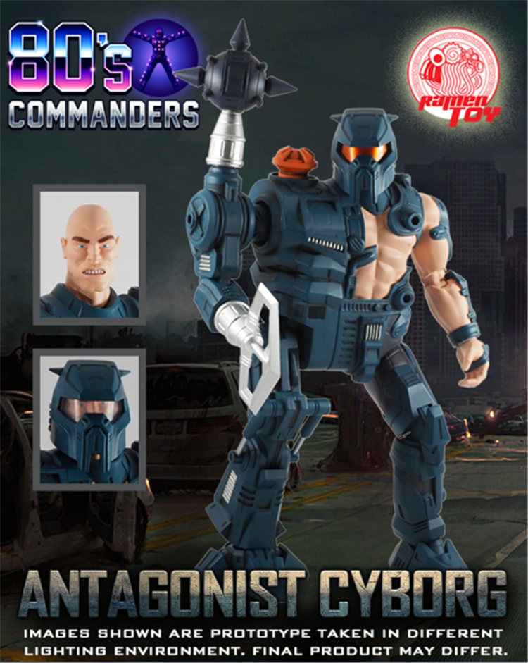 【Pre-order】 Ramen Toy 1/12 Cyborg 80C05W-05C Antagonist Cyborg