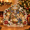 DIY Special Shape Diamond Painting Pearl Art Desk Ornament Xmas Decor Kit