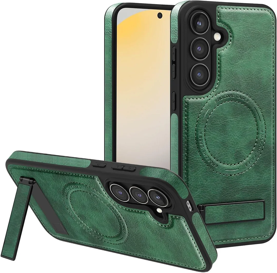 Samsung Galaxy Z Fold 6 Leather Case Magnetic Protective Case Holder Phone Case