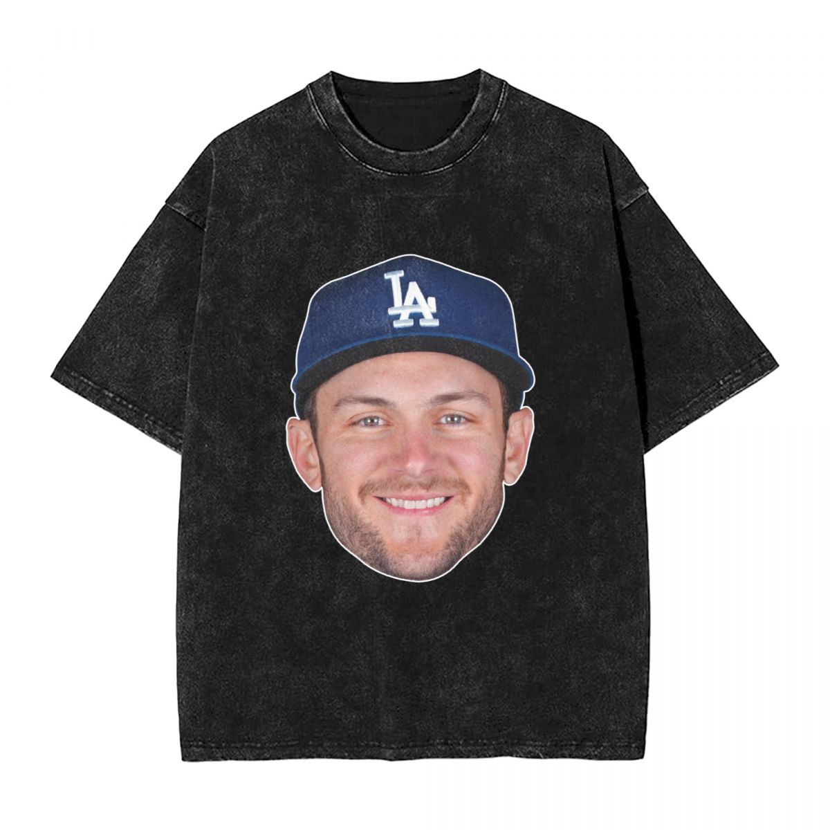 Los Angeles Dodgers Trea Turner Washed Oversized Vintage Men's T-Shirt