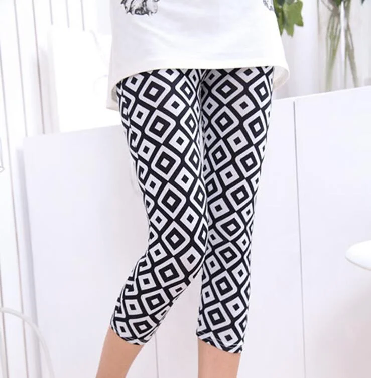 Fitness Leggings Imitation Cowboy Short Jeans Elastic Hot High Waist Pants Leggins for Women Legging Summer