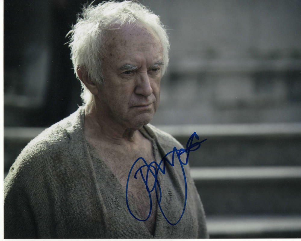 JONATHAN PRYCE SIGNED AUTOGRAPH 8X10 Photo Poster painting - THE TWO POPES, HIGH SPARROW GOT