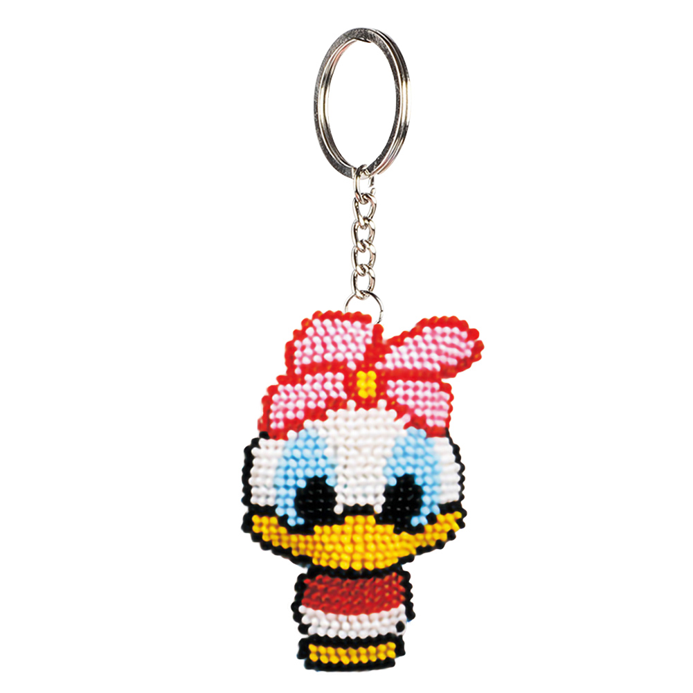 

Cartoon Duck - Bead Embroidery Cross Stitch - Keychain, 501 Original
