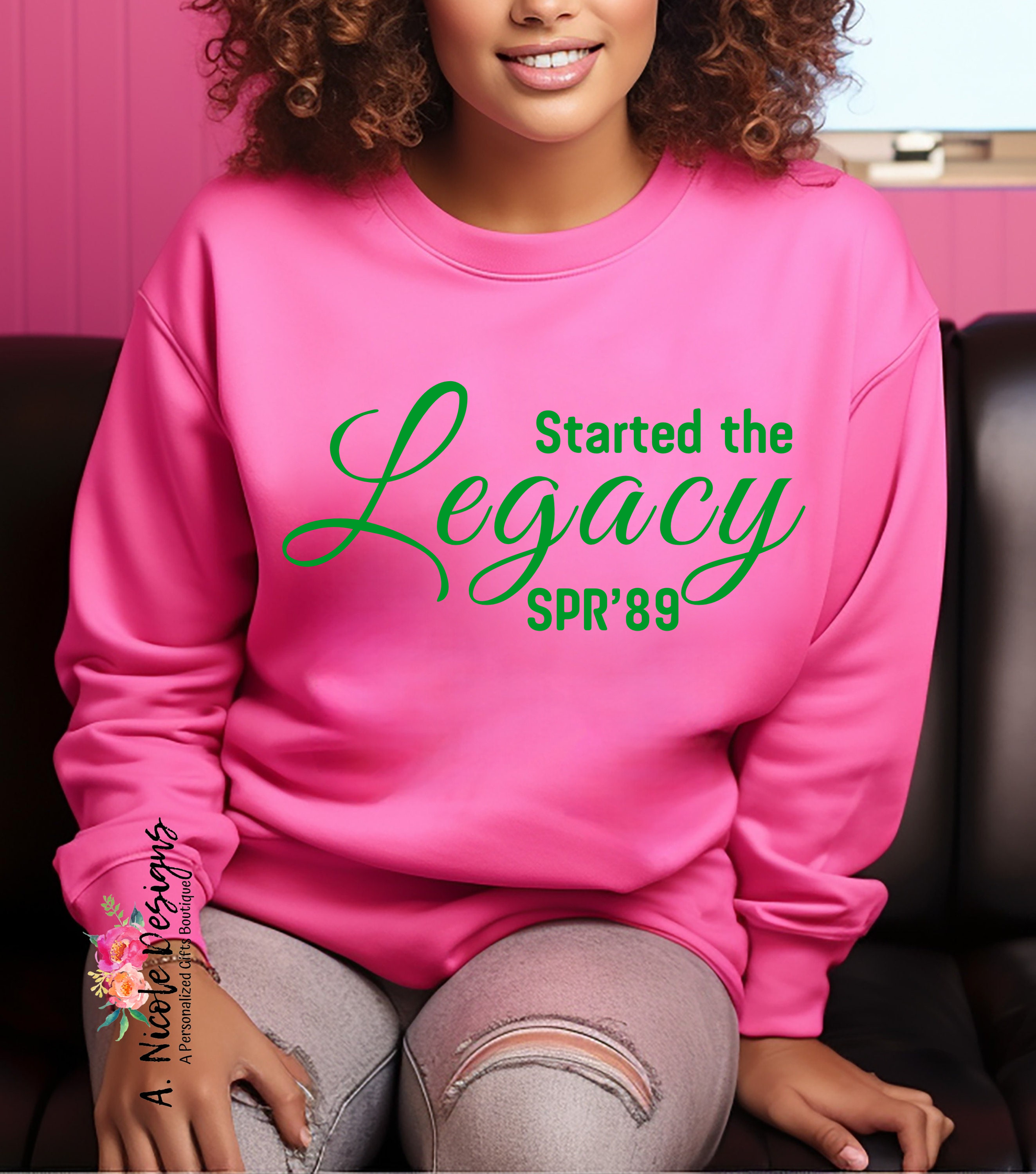 Started the Legacy  Sweatshirt and Hoodie