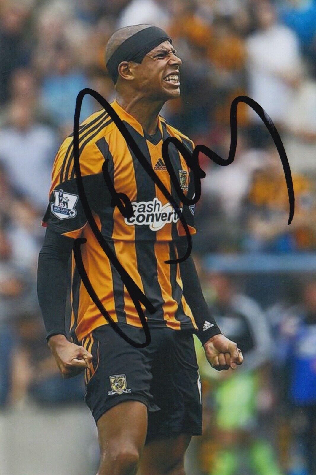 CURTIS DAVIES HAND SIGNED 6X4 Photo Poster painting - FOOTBALL AUTOGRAPH - HULL CITY 1.