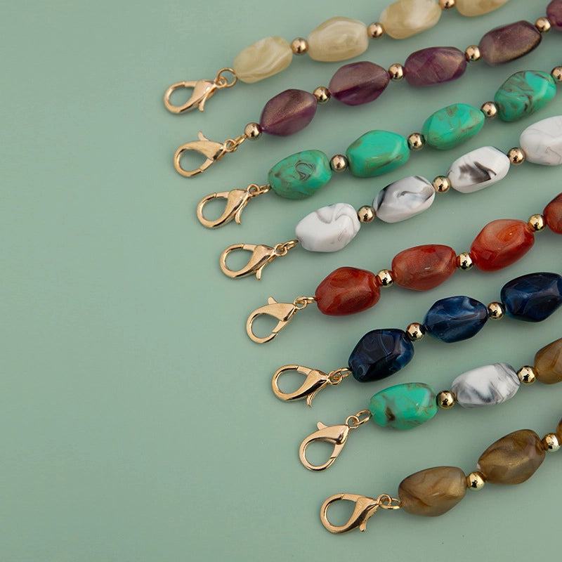 Arylic Irregular Bag Chain