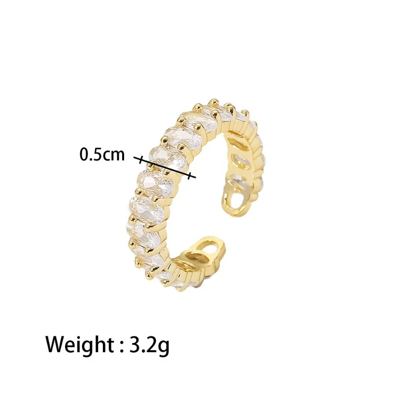 Colorful Crystal Rings