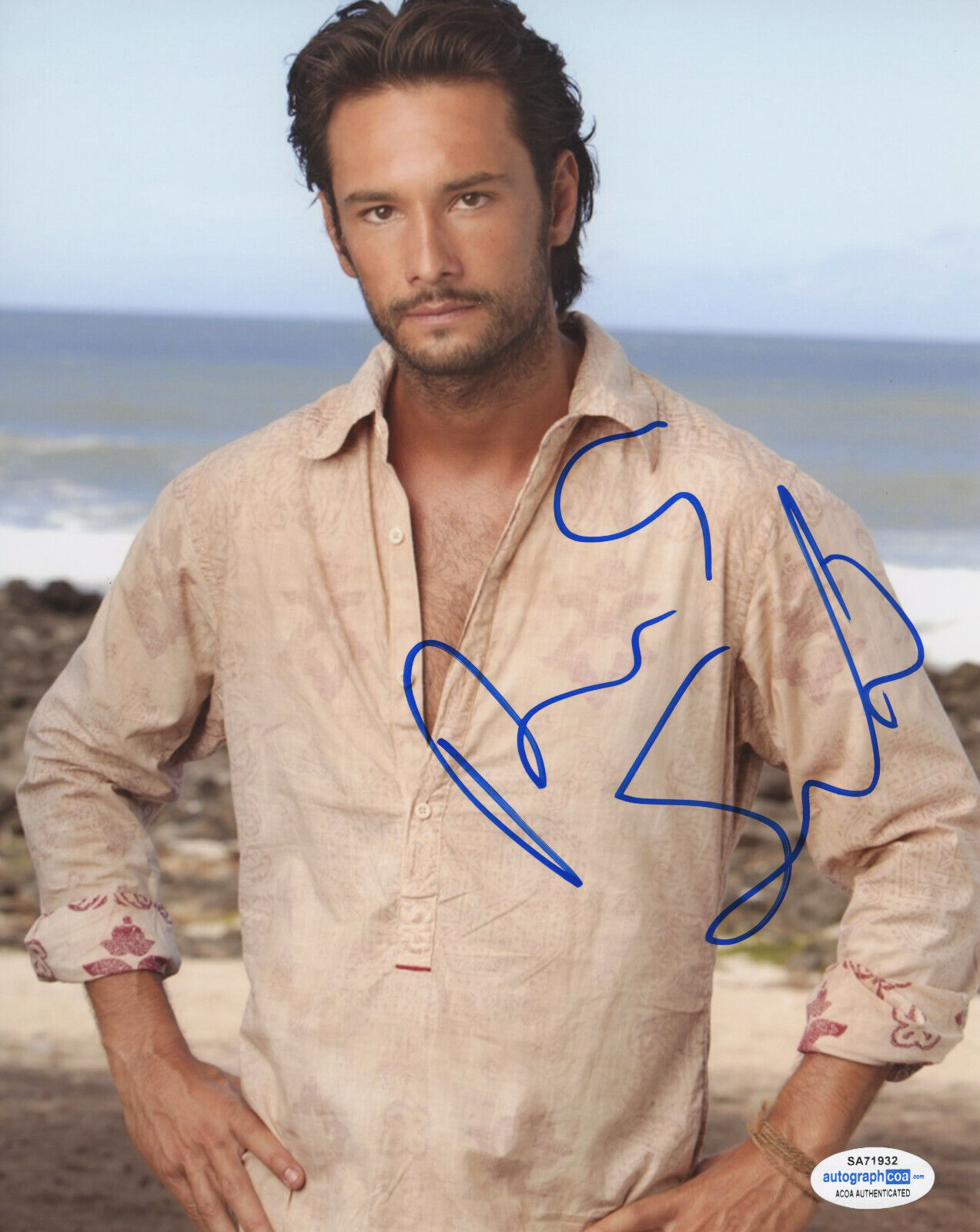 RODRIGO SANTORO SIGNED LOST