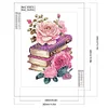 Diamond Painting-DIY Crystal Rhinestone Flowers Three Books
