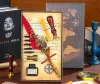 Mechanical quill pen stationery literary retro wax seal set
