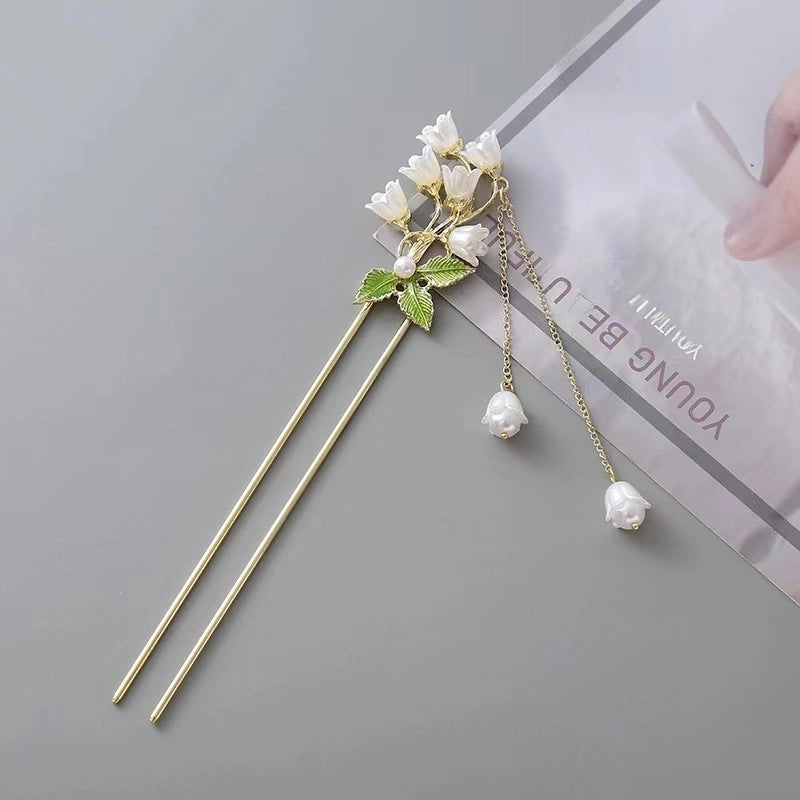Metal Grab Clip Elegant Bow Hairpin Back Head Large Shark Clip French Pearl Clip Hair Accessories
