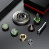 UFO Alloy Fingertip Gyroscope Luminous Desktop Finger Silent Gyroscope Youth Anti-Stress Metal Toy