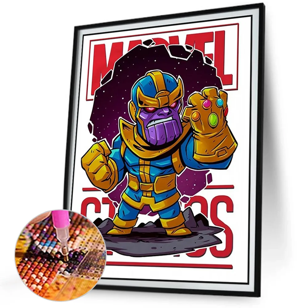 Full Square Diamond Painting 35*45cm - Superhero