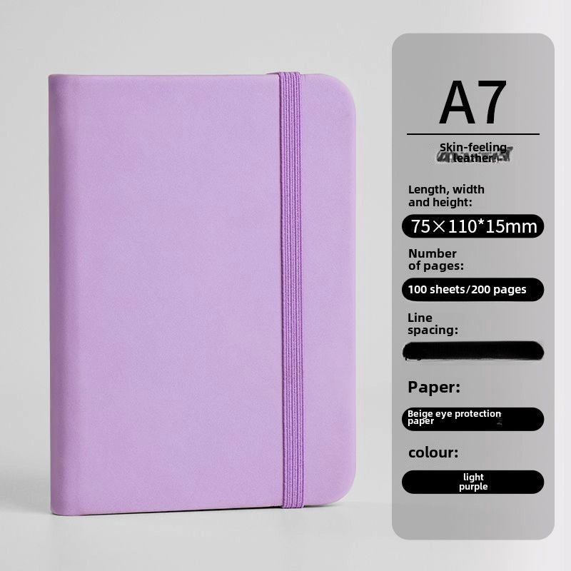 A7 Small Notebook Notepad Portable Small Notebook Pocket English Word Book Mini Notebook Notes
