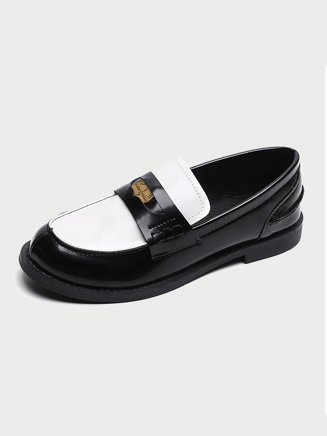 Retro British Leather Loafers / DarkAcademias /Darkacademias