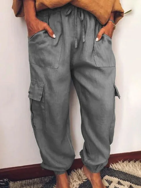 Women's loose Linen Pants