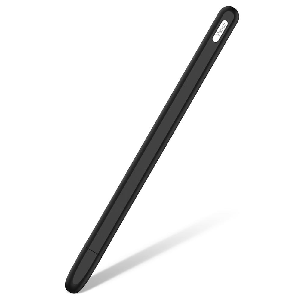 

Touch Pen Protective Cap Tip Cover Silicone Case for Apple Pencil 2, Black, 501 Original