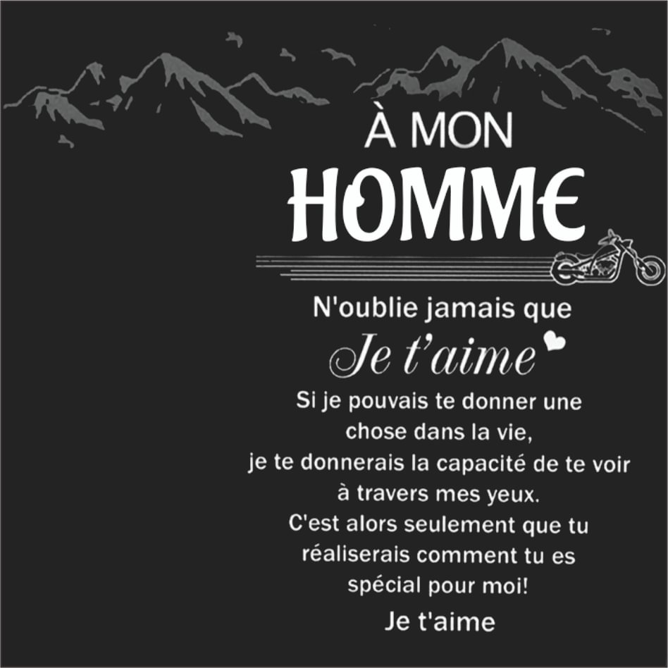 Carte de Cadeau A Mon HommeN
