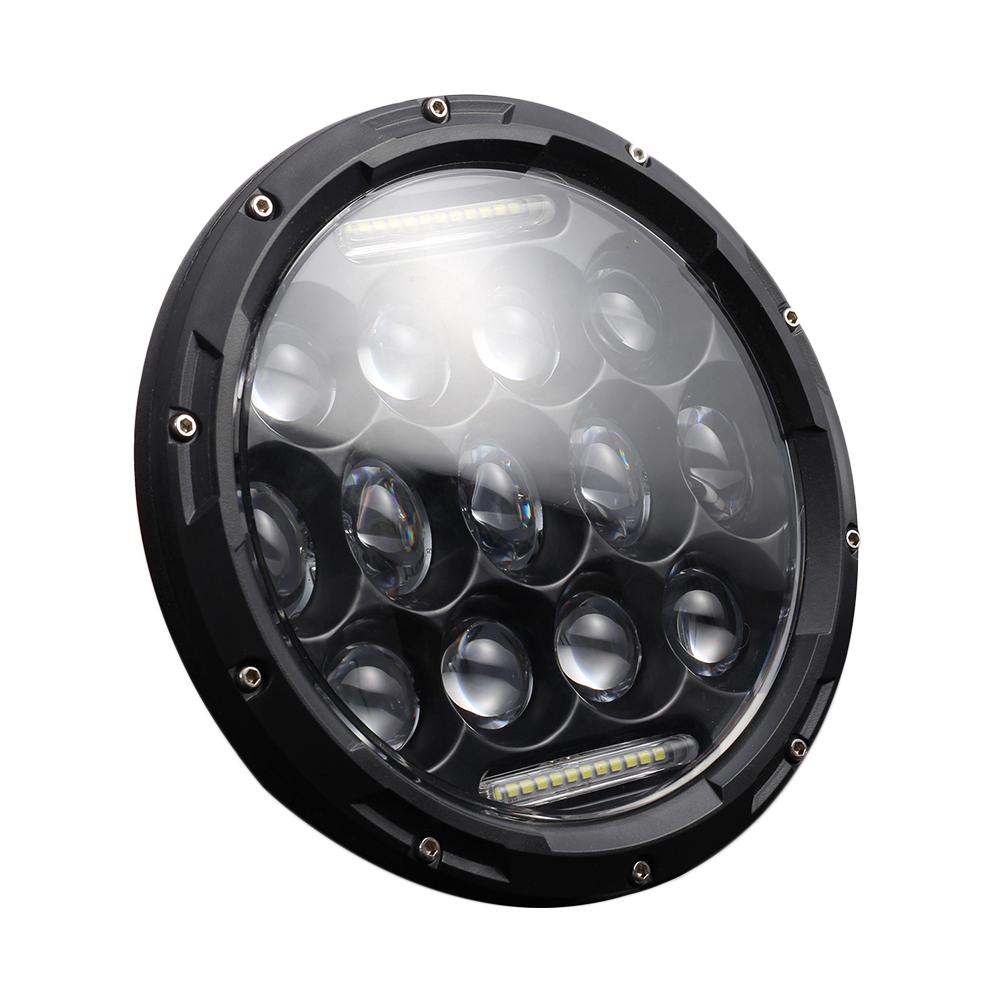 

1pc H4/H13 7 Inch 140W LED Headlight Lamp with DRL Waterproof for Wrangler, 501 Original