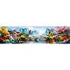 Jiangnan Ancient Rhymes-11CT Stamped Cross Stitch 176*49cm/69.29*19.29in(Big Size) tapestrymarket