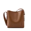 Plain Color Large Capacity Women's Shoulder Bag