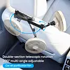 USB Powered Car Fan for Backseat 3 Speeds and 300 Degree Adjustable Vehicle Rear Headrest Fan for Universal Cars SUV Sedan Trucks