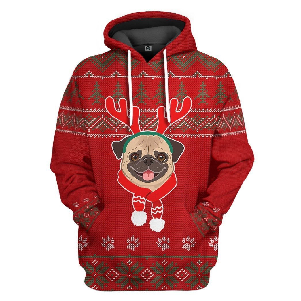 Unisex Ugly Christmas Sweaters 3D Print Hoodies