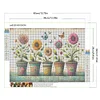 (US Only)Diamond Painting - Full Round Drill - Garden Pots (Canvas|40*30cm)