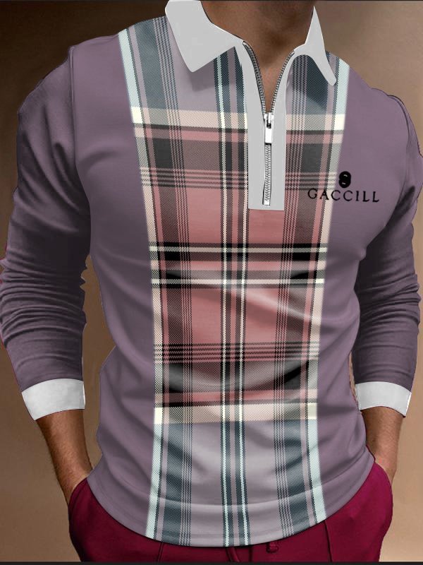 Men's  Lapel Polo Shirt