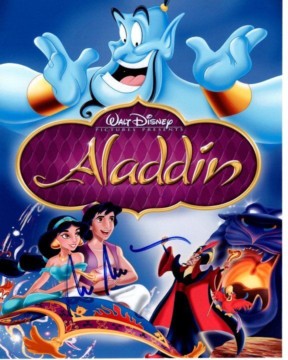 ALAN MENKEN signed autographed DISNEY ALADDIN 8x10 Photo Poster painting