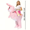 Costume de lapin gonflable de P&acirc;ques