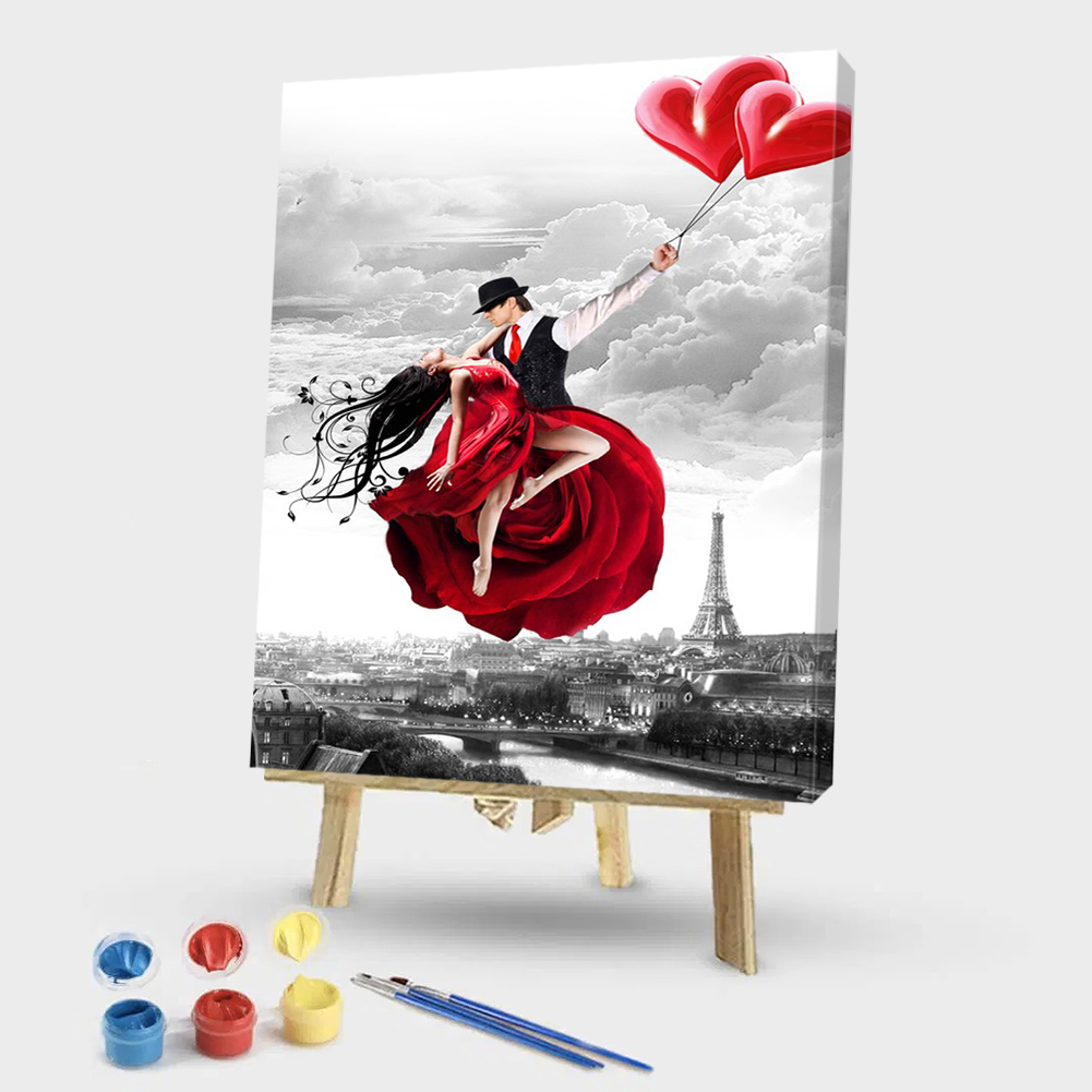 

40x50cm - Paint By Numbers Men Beauty in Dance, 501 Original