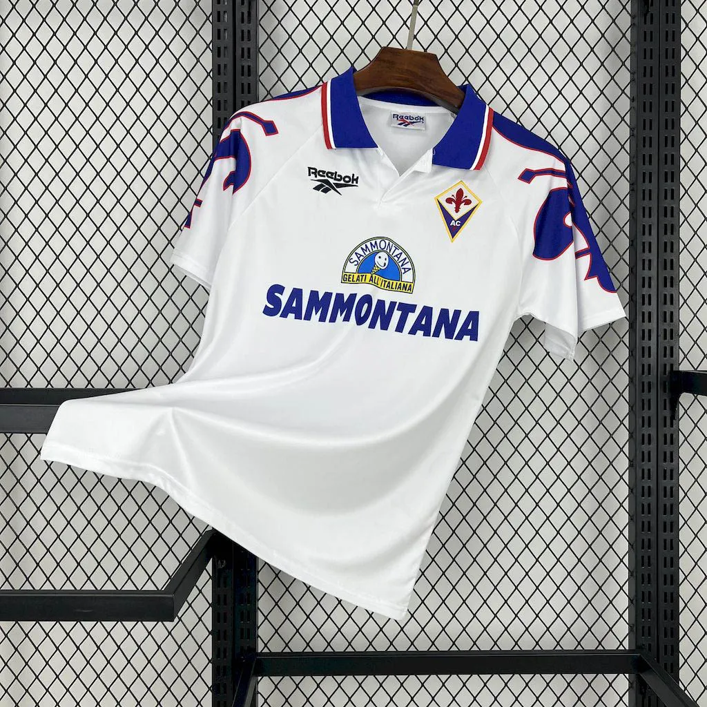 1995-1996 Retro Fiorentina Away Football Shirt 1:1 Thai Quality- Maxi Kits