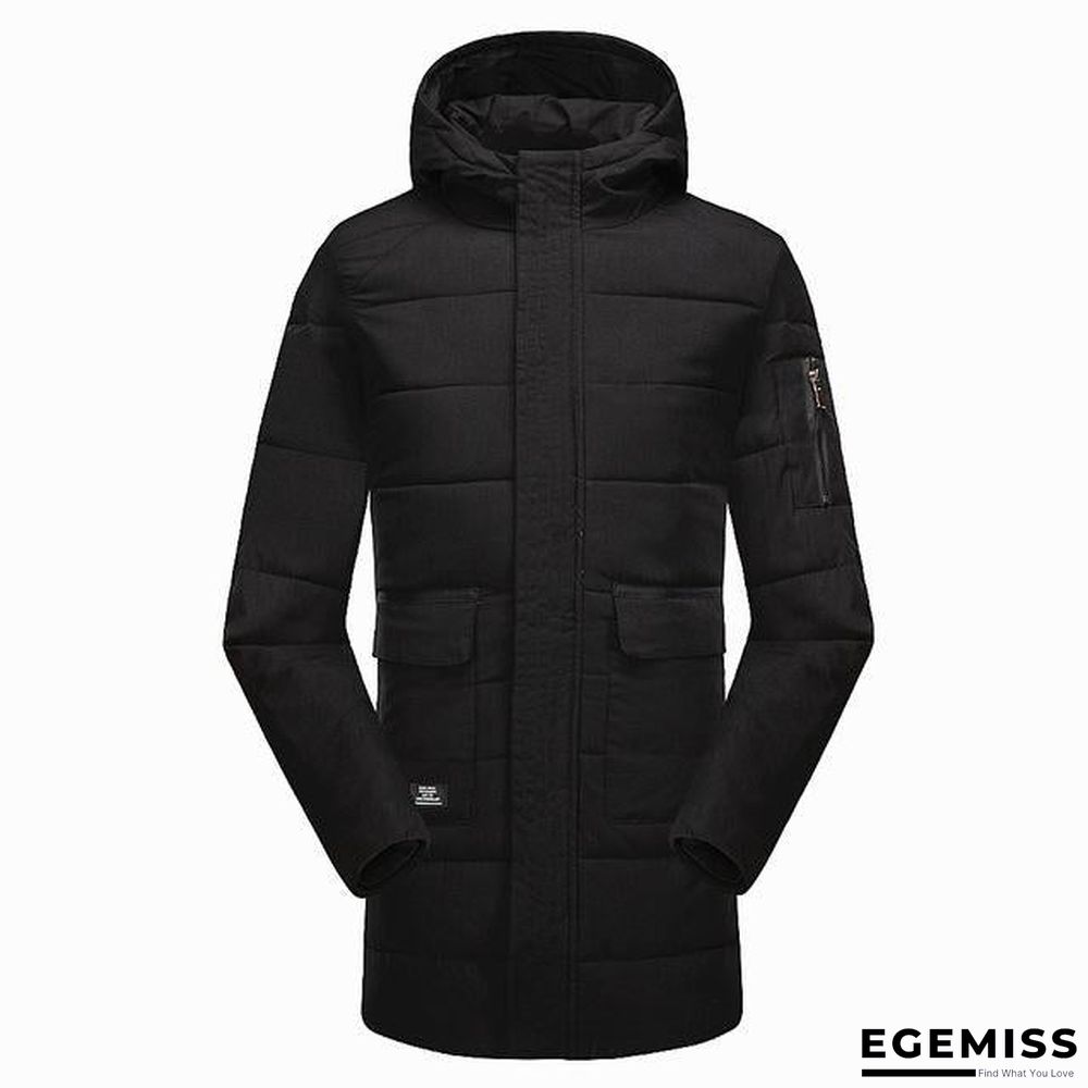 8XL Men Long Casual Hooded Thick Warm Jacket Parkas Coat Fashion Hat WaterProof Overcoats Men Plus Size | EGEMISS