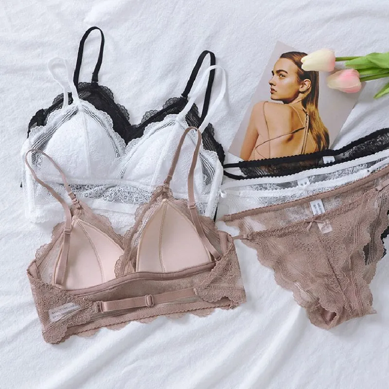 Sexy Bra Wireless Push Up Bralette Beauty Back U-Shape Big Backless Lingerie 3 Styles Underwear Tops Soutien Gorge нижнее белье