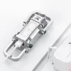 COB+LED Mini Keychain Flashlight USB Rechargeable for Camping Fishing Walking