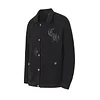 Chrome Hearts Gothic Cross Knit Cardigan - Black Grey Streetwear Jacket 904