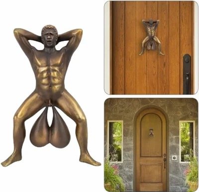 🤣Novelty Door Knocking-Funny Prank Gift Door Hardware