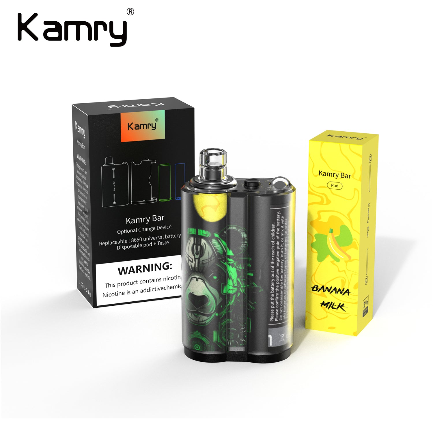 Kamry Bar 7000 Puffs Disposbale Vape Wholesale Kamry OPVape