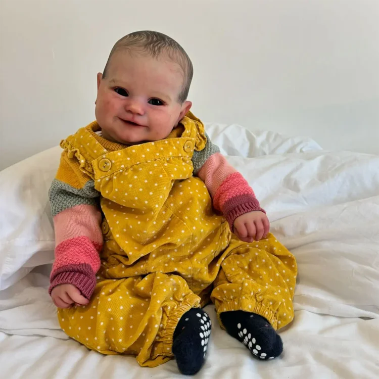  20" Realistic Reborn Baby Doll Girl Toddler Doll Neloan with Chubby and Flexible Limbs - Reborndollsshop®-Reborndollsshop®