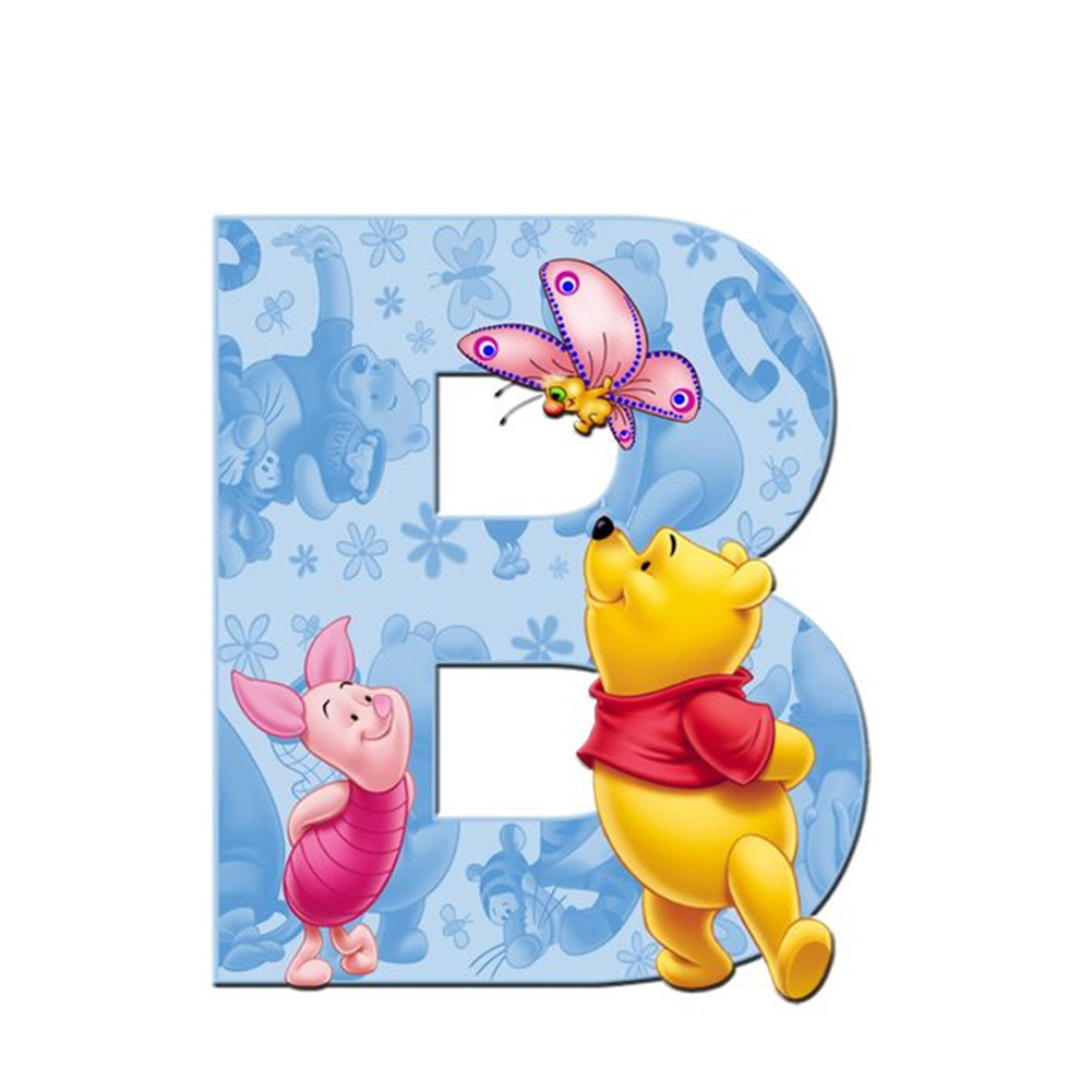 

Cartoon Bear Letter - Round Drill Diamond Painting - 40*40CM, 501 Original