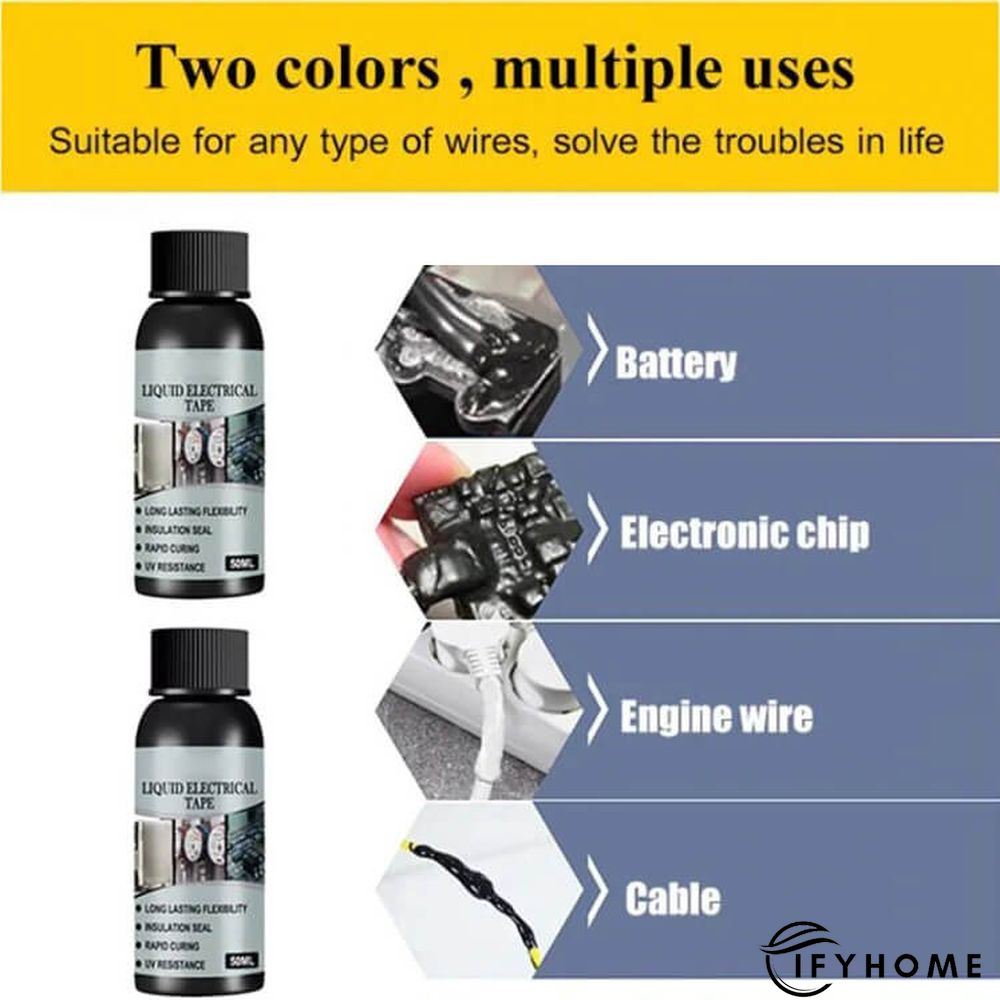 Liquid Insulating High Temperature Glue Color | IFYHOME