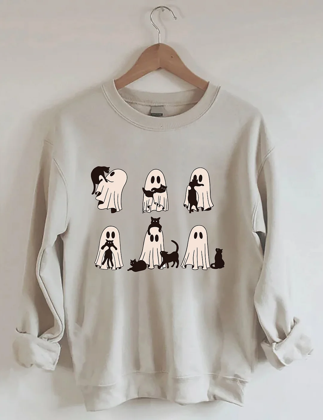 Ghost Cat Sweatshirt