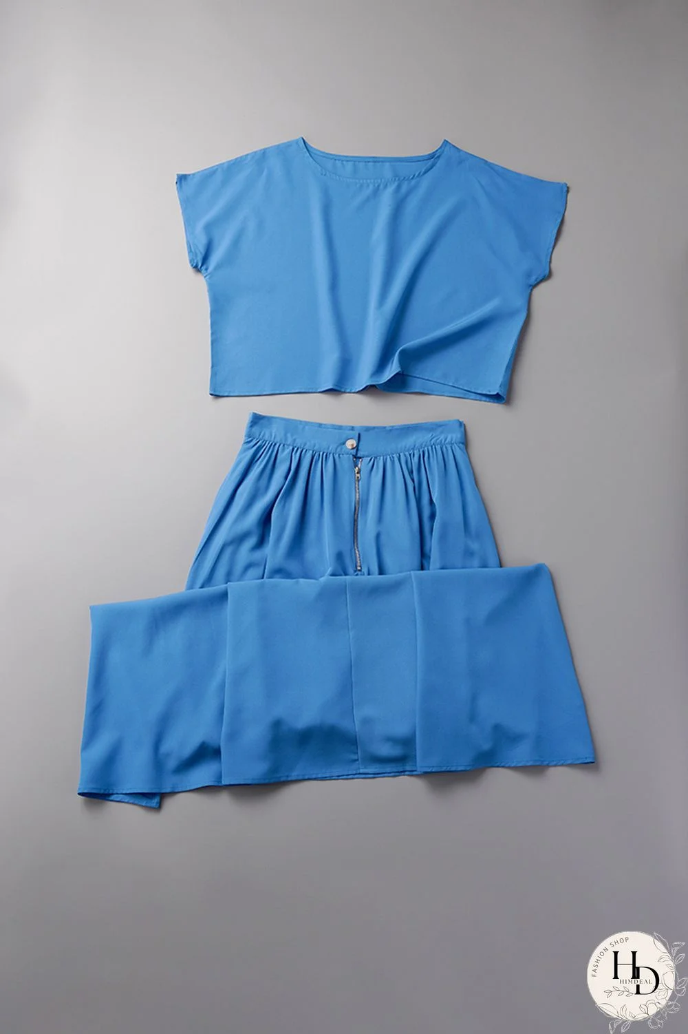 White Casual Solid Patchwork O Neck Short Sleeve Two Pieces