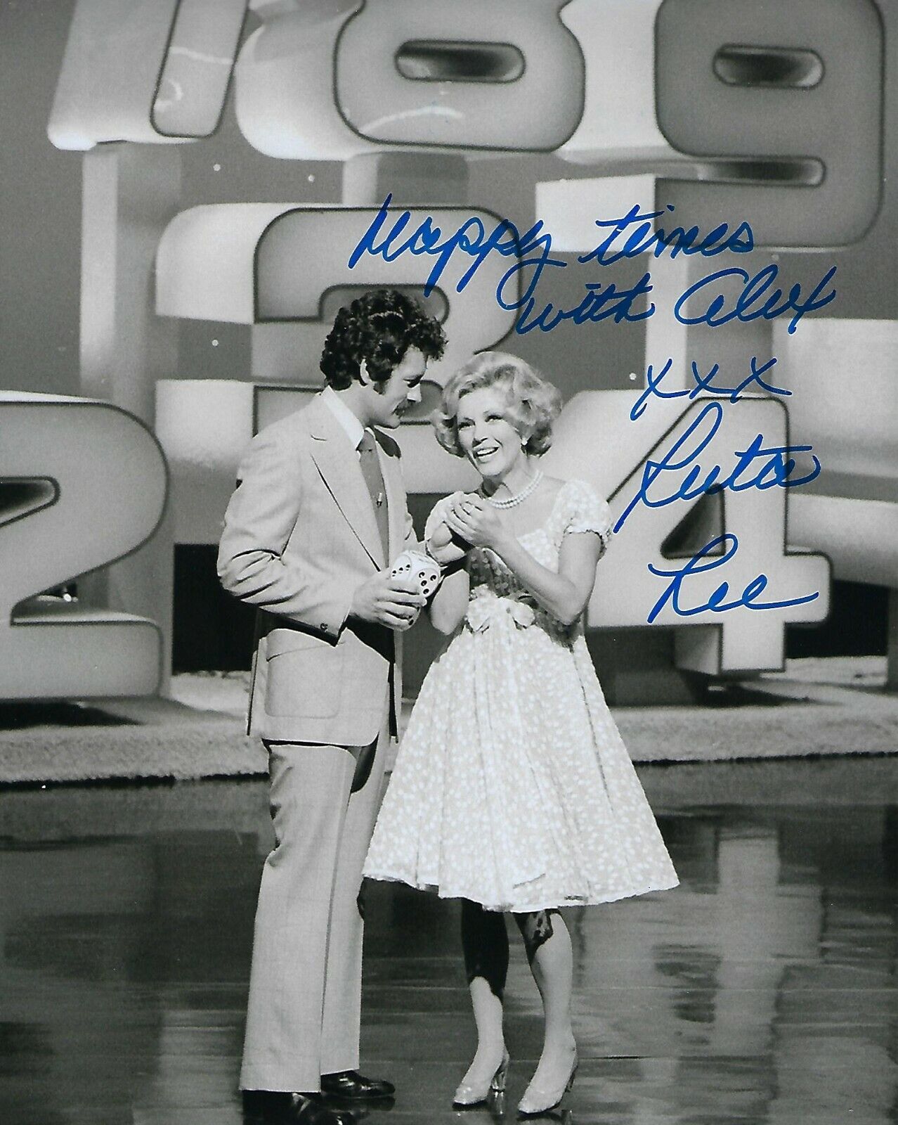 GFA Jeopardy Sexy Movie Actress * RUTA LEE * Signed 8x10 Photo Poster painting R8 COA