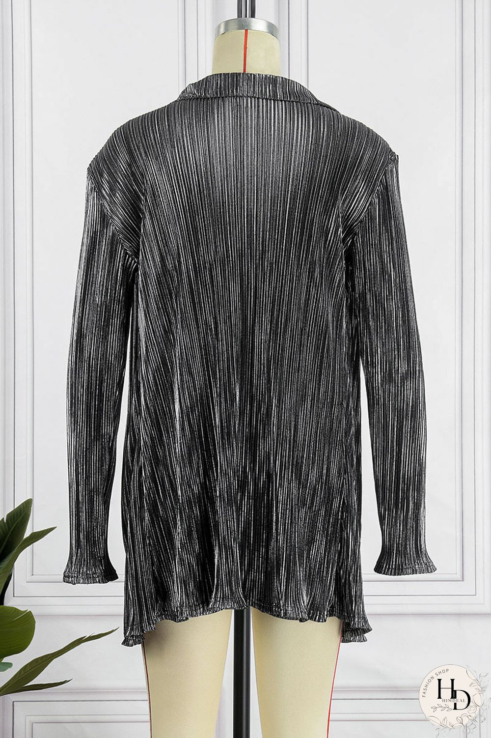 Purple Sexy Solid Patchwork Turndown Collar Long Sleeve Three Pieces