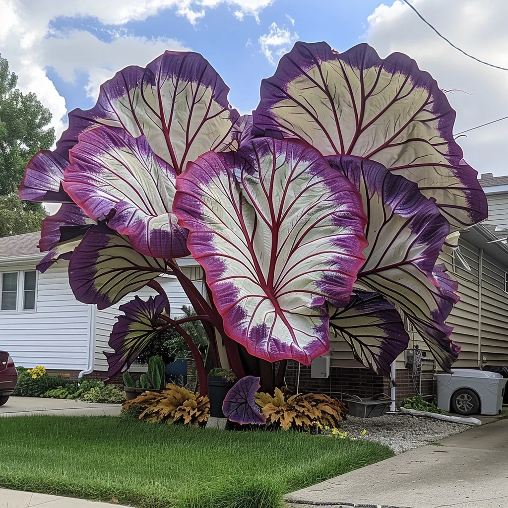 🌿Fascinating giant caladium🌈