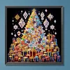 Christmas Tree - Diamond Painting - Partial Special Shaped Drill(Canvas|30*30cm)